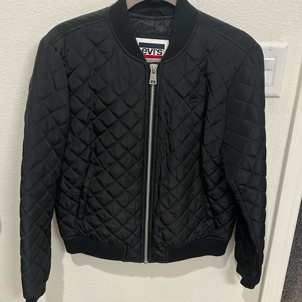 Levi’s quilted bomber